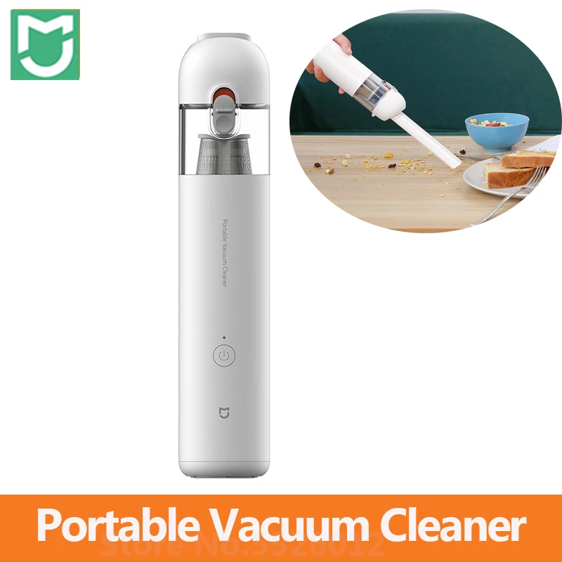 New Mijia Handheld Vacuum Cleaner 13000PA Cordless Portable Car Mini Dust Catcher For Car Home Office Sofa