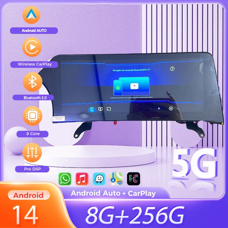 

For BMW X3 F25 BMW X4 F26 2011-2017 Android14 8G RAM+256G Car GPS Navigation Multimedia Player Radio Headunit Sharp Gen IPS