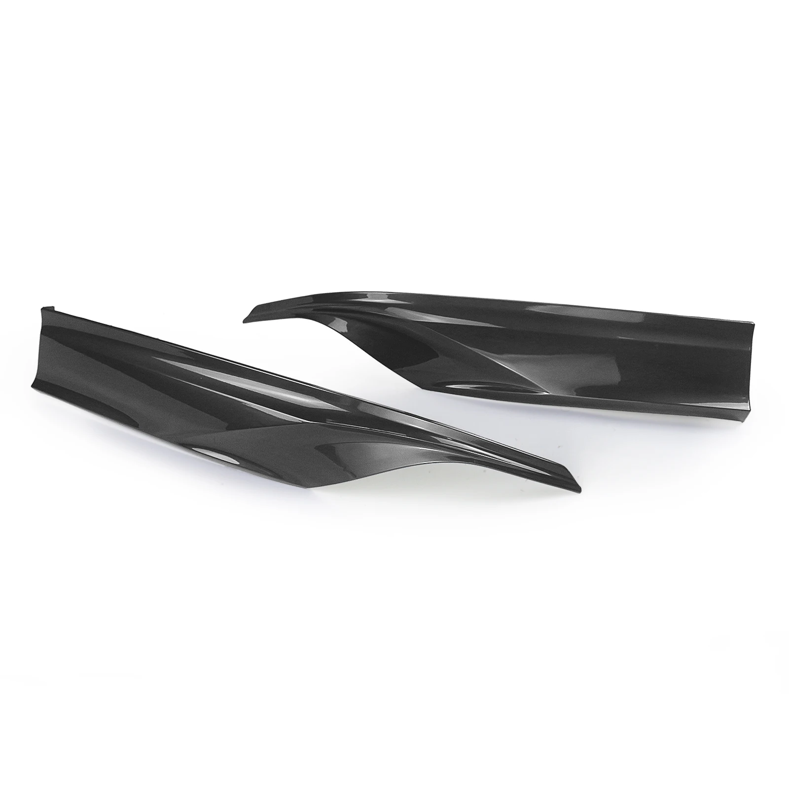 YOFER Rear Bumper Side Splitter Lower Cover Lip Spoiler Canard Guard Corner Trim For Honda Accord 2018-2022
