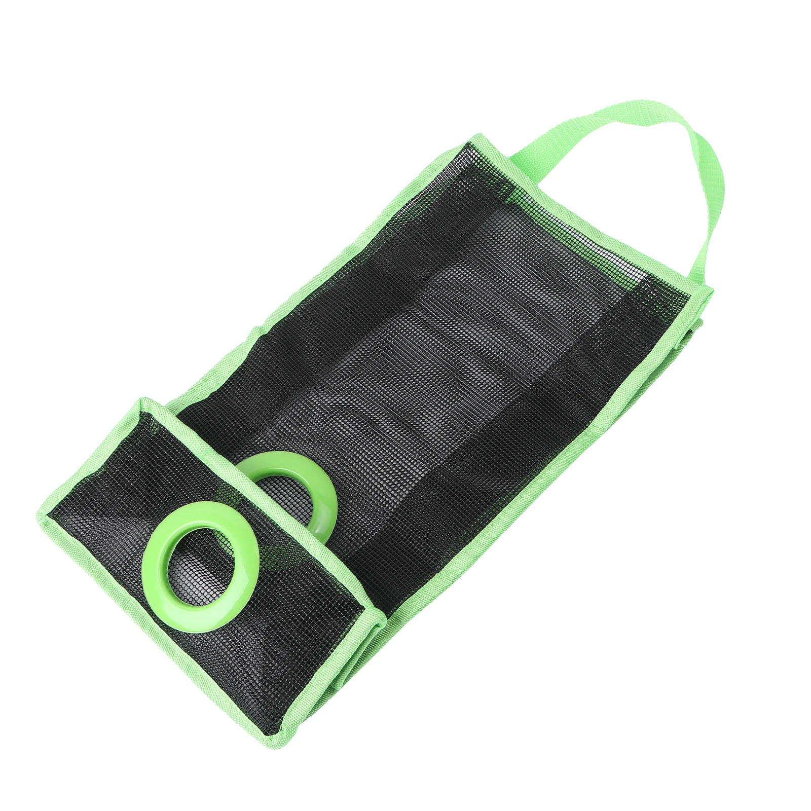 

Kitchen Hanging Mesh Garbage Bag Organizer Storage Bag with Openings for Easy Access Size L Blue Save Space and Keep Neat