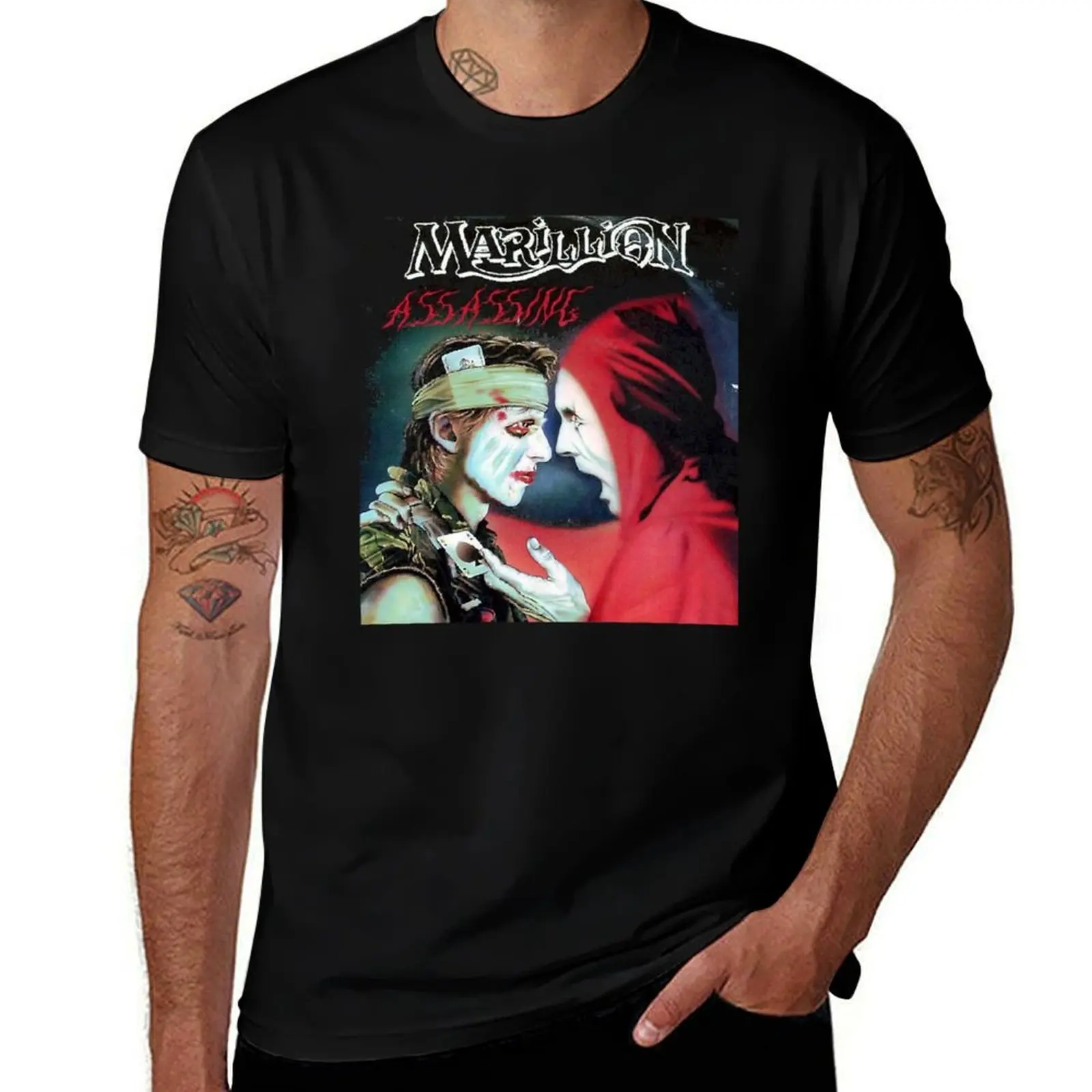 

Marillion, marillions, fish, band, kayleigh, marillion hoodie T-Shirt blue lock Aesthetic clothing men workout shirt