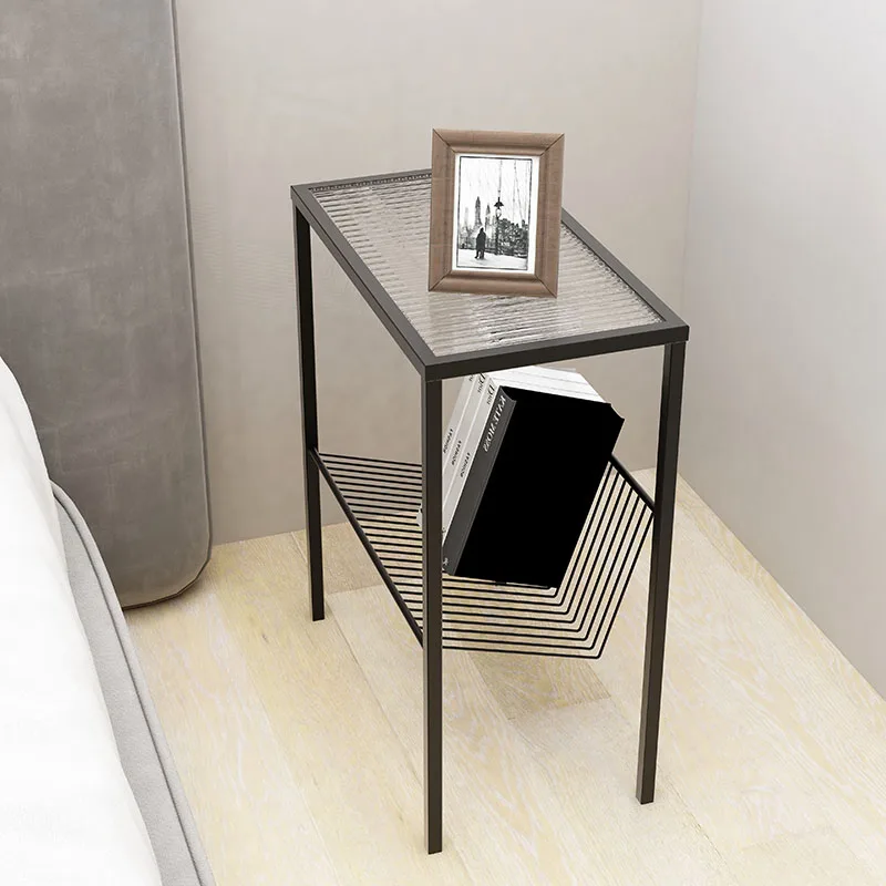 

FQ Nordic Simple Light Luxury Bedside Table Ins Style Extremely Narrow Side Table