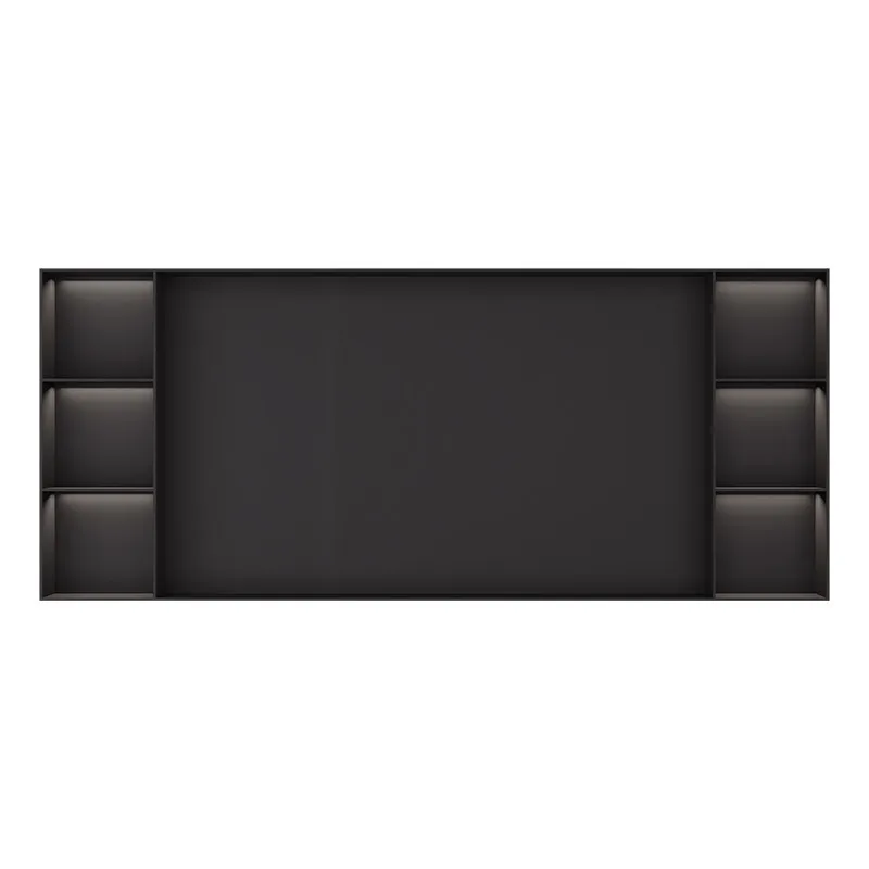 TV niche embedded 85/75/65 inch TV cabinet background wall 304 stainless steel finished TV niche
