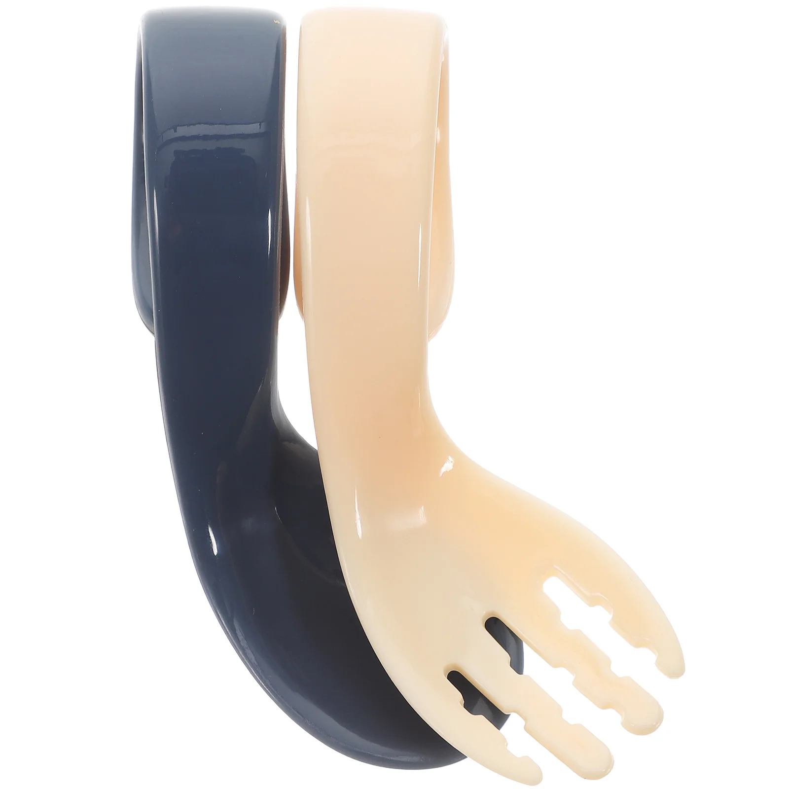 

1Set Infant Feeding Set Curved Design Easy Grip Toddler Learning Utensils High Temperature Resistant No Burrs Short Handle