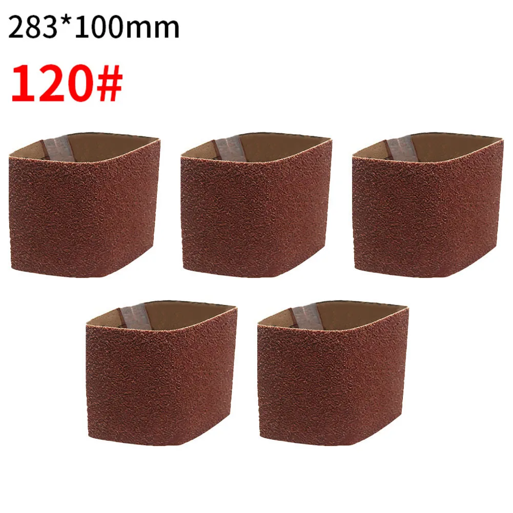 5pcs 92 x 100mm Emery Cloth Sandpaper Sleeves Designed to Fit Rubber Polishing Wheels for Wire Drawing and Finishing