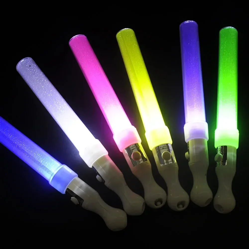 

26cm Colorful Luminous LED Stick Light Glowing Toy Party Flashing Wands Kid Toys Birthday Gift Wedding Festival
