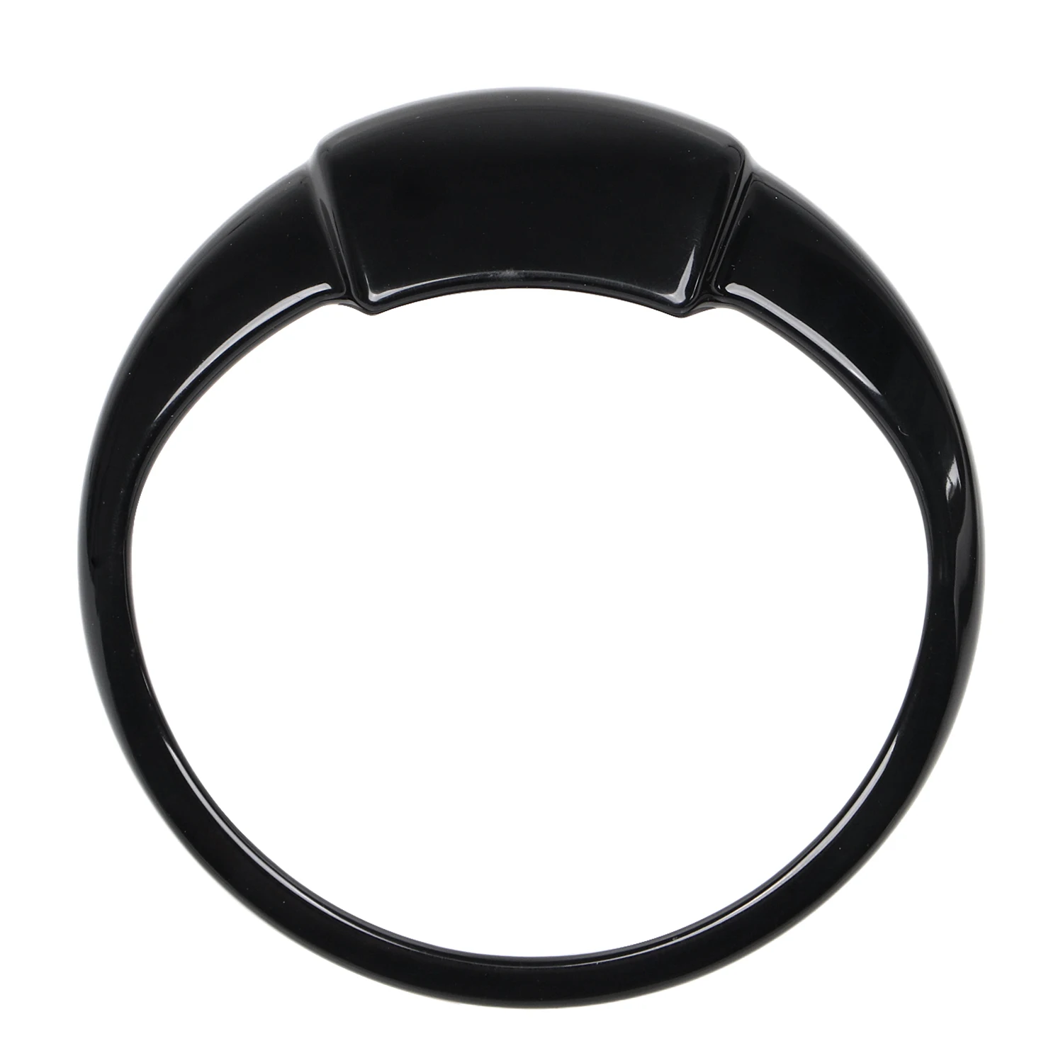 Motorcycle 5" Gloss Black Speedometer Gauge Bezel For Harley Heritage Softail Classic FLSTC Dyna Road King Fat Boy Night Train view 4