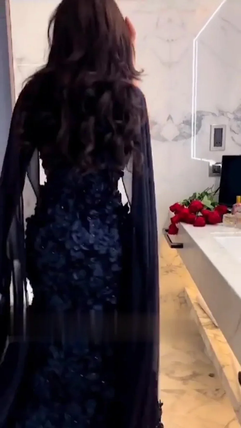 تخصيص أنيقة حمالة غمد طول الأرض فساتين لحضور الحفلات الموسيقية زهرة سرق الشيفون مناسبة رسمية ثوب Vestidos Para M