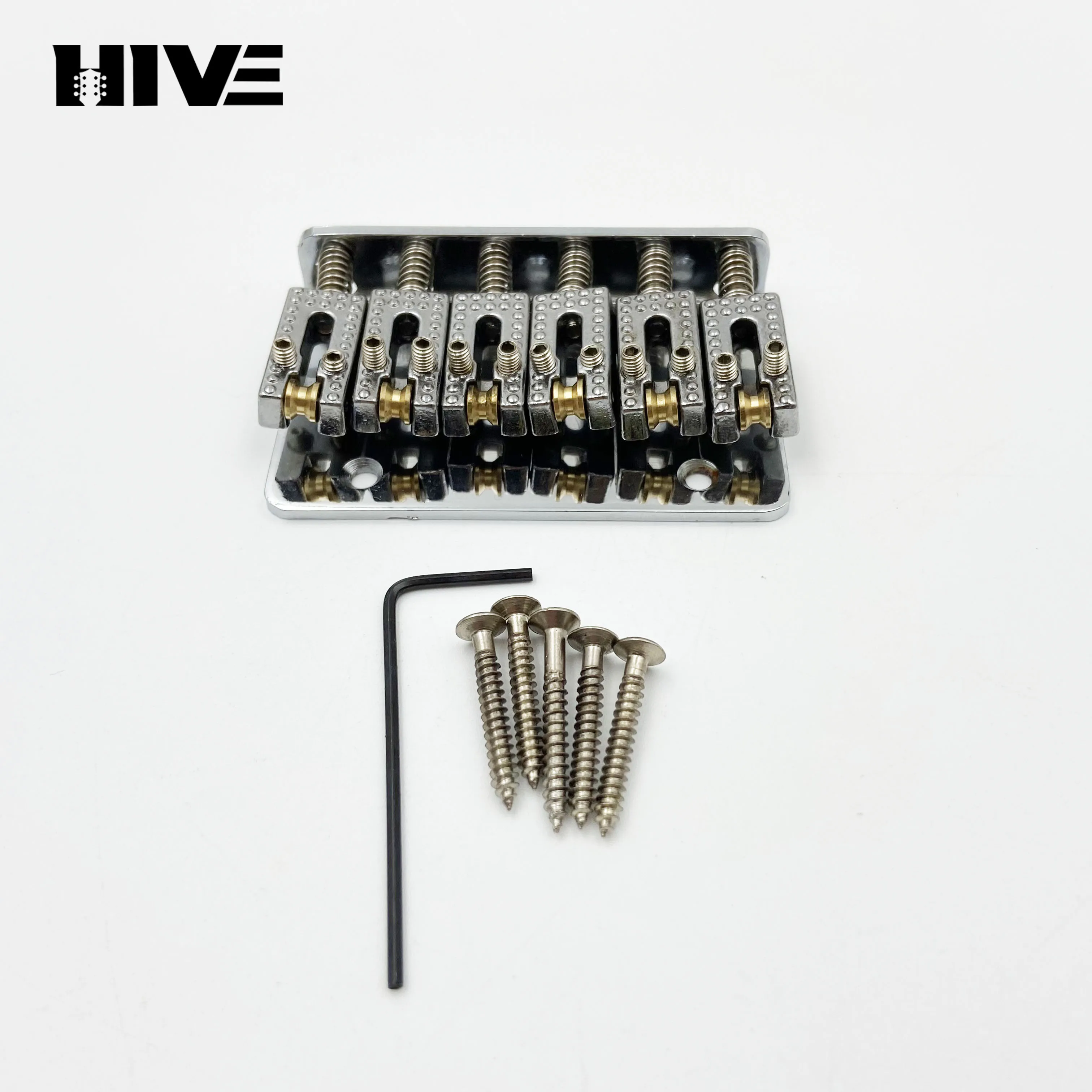 High-end  Acoustic Guitar Bridge 65MM Ball-bearing Electric Guitar Bridge String Plate Guitar Accessories