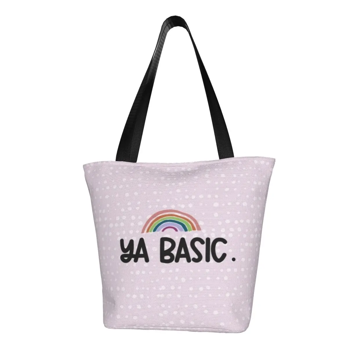 Ya Basic The Good Place Casual Shoulder Tote Shopping Bag Portable Wider Handloom For Beachcombing Halloween Gift