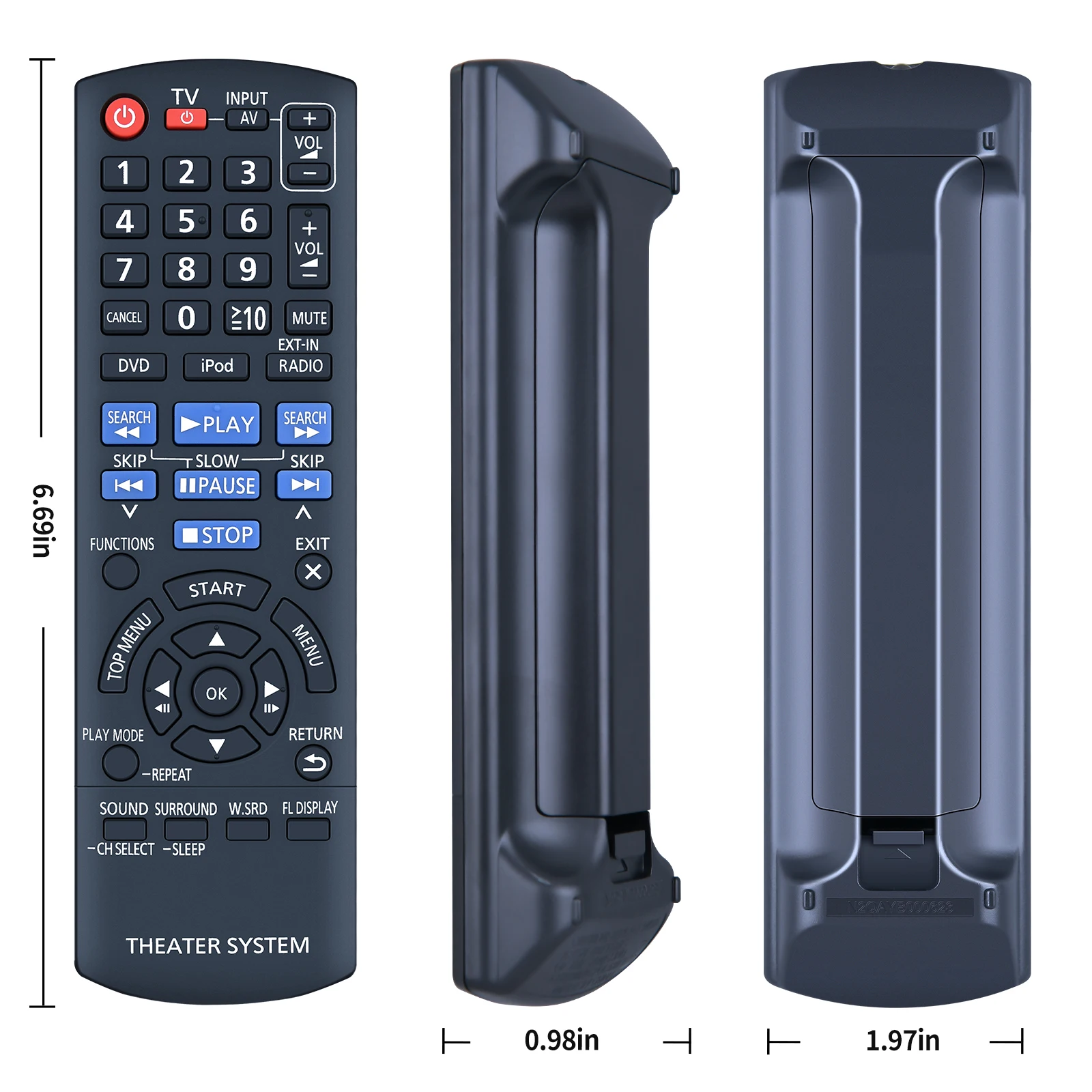 

Новый пульт дистанционного управления N2QAYB000623 для домашнего кинотеатра Panasonic SC-XH150 SA-XH150