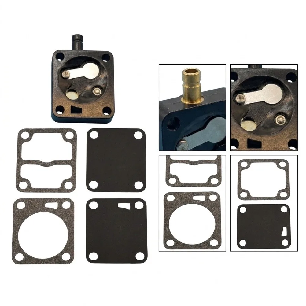 As Shown Marine Fuel Pump Kit Pump Replacement Part Replacement Fuel Pump Includes Gasket High Durability Material