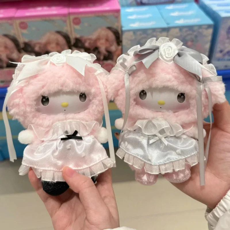 Hot Sanrio Family Vinyl Cute Blind Box Rose Garden Qimeng Bag Pendants Kuromi Kawaii Mystery Box Trendy Collectible Kids Gifts view 3