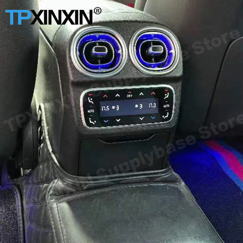 

Панель управления кондиционером для Mercedes-Benz C-класса 2022-2023: сенсорный ЖК-дисплей, управление климат-контролем