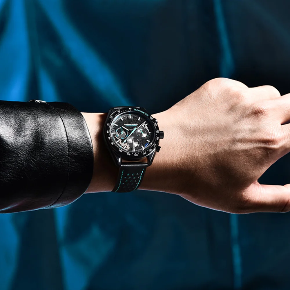 Men's Watches PAGANI DESIGN 2025 New Quartz Watches For Man Top Luxury Synthetic Sapphire Mirror Wristwatch Sports Clocks Gifts