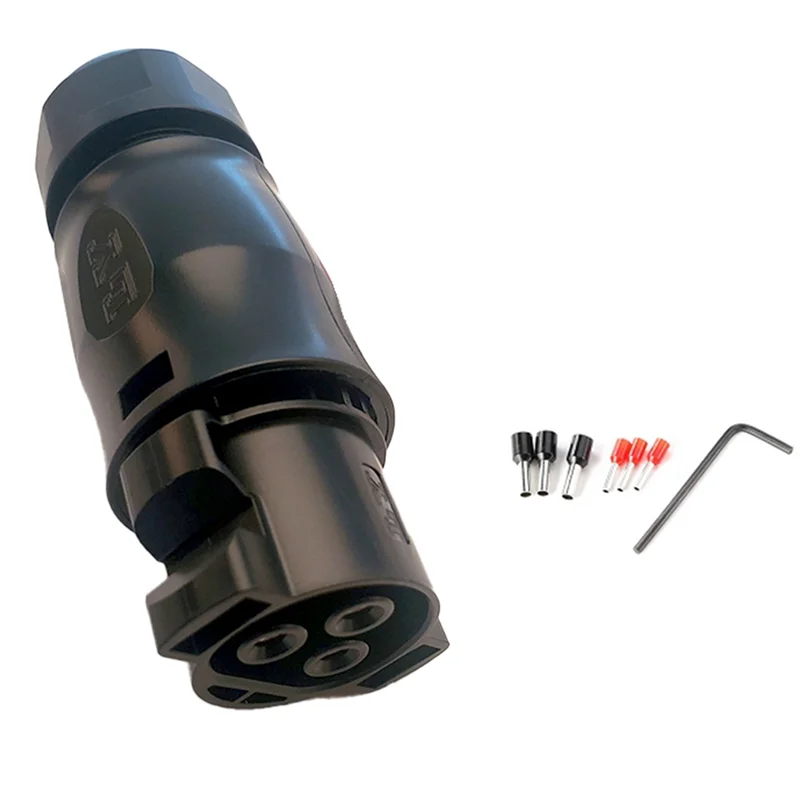 

Hot sale Solar PV Connector Plug Waterproof IP68 4000V 40A for Solar PV System Panel Parallel Protection Kit LY01-Female