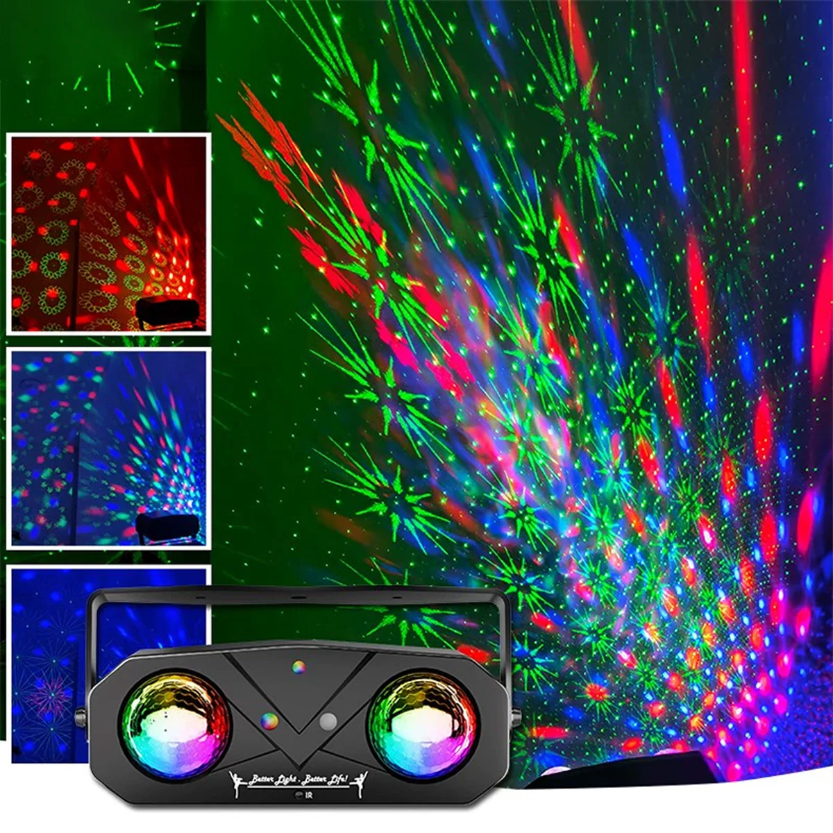 USB LED غالاكسي العارض ضوء ملون الدورية ضوء الليل جو DJ ضوء مناسبة لقضاء عطلة حفلة عيد الميلاد الزفاف