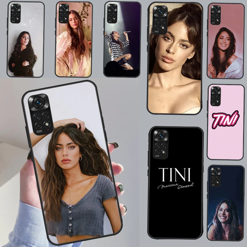 Martina Stoessel TINI Case For Redmi Note 11 10 8 9 12 Pro Plus Note 12S 11S 10S 9S Cover For Redmi 12C 9C 10C 10A