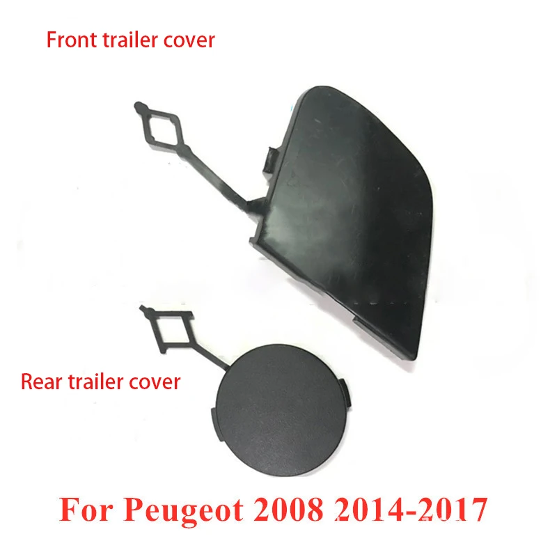 for 14-17 Dongfeng Peugeot 2008  1611651780 front and rear bumper trailer cover towing hook cover OEM 161234180A