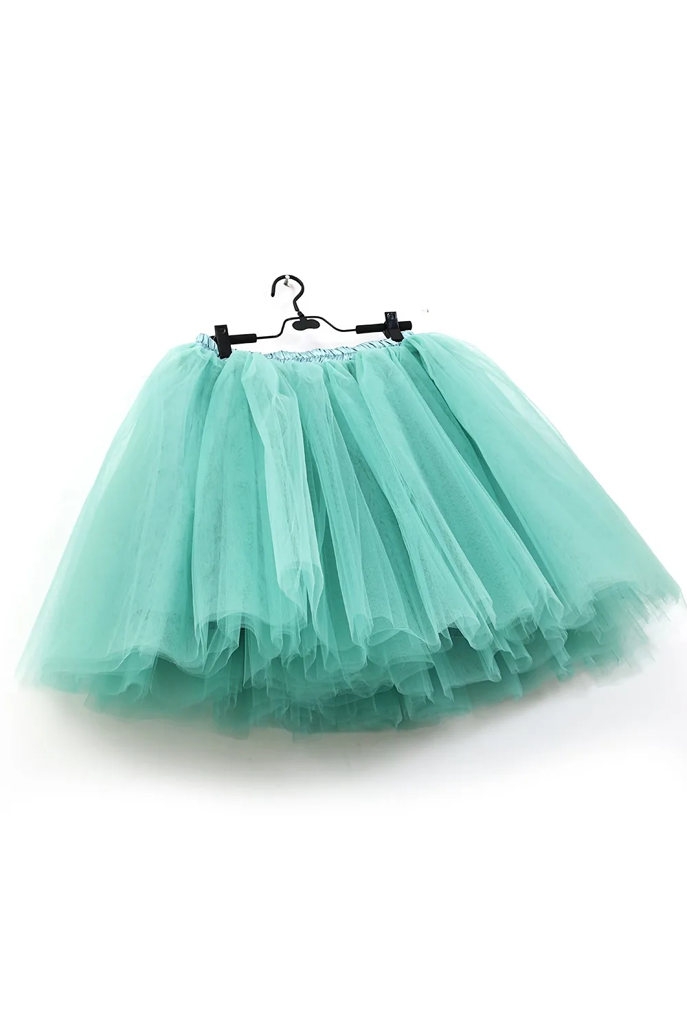 

Летняя простая 6-ярусная фатиновая юбка миди, наряд, пушистая пачка, для взрослых подружек невесты, подъюбник в стиле бохо, аксессуары для женской одежды, 9 цветов