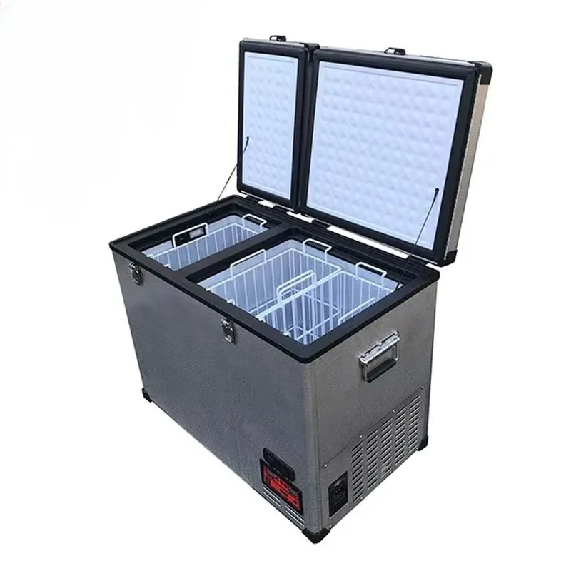 Weatherproof Outdoor Camping 12V Big Capacity Portable Fridge 2