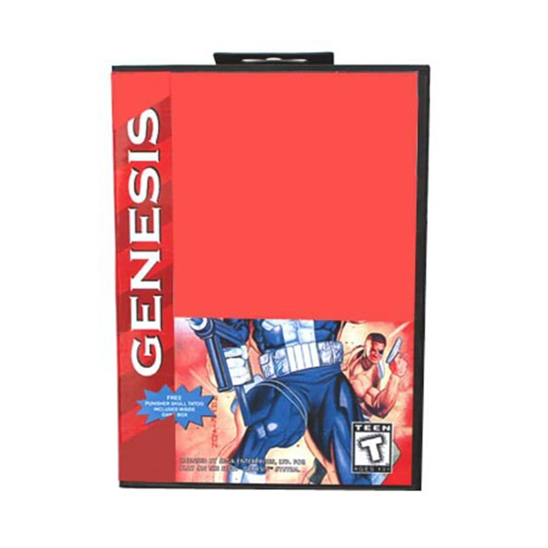 

Новое поступление, 16-битная игровая карта MD Punishered для Sega Mega Drive/Genesis в розничной упаковке