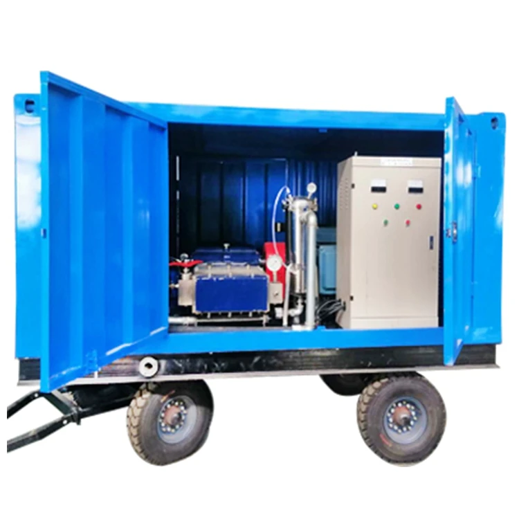 New DL Industrial Large Durable High Pressure Washer Commercial Cold Water Machine Stainless Steel 200KW High Pressure Cleaner