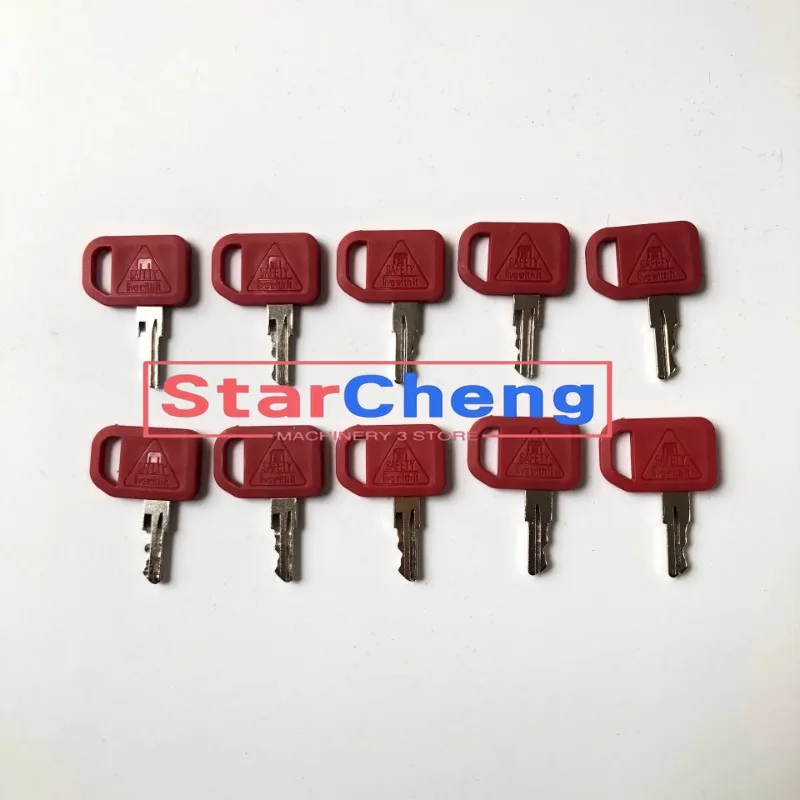 

Higher Quality for John Deere AT195302 AR51481 600 Loaders 10Pcs JDR Excavator Keys New Excavator Engine Accessories