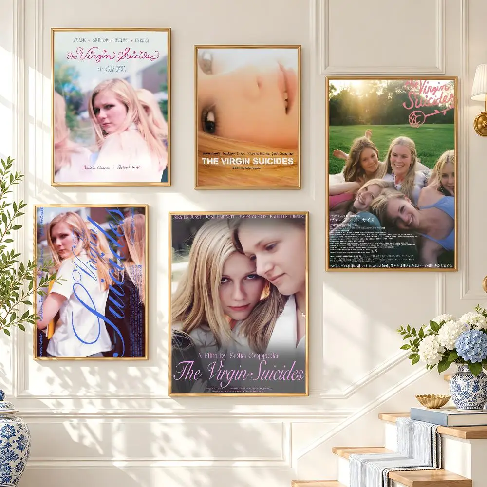 movie The Virgin Suicides Poster Poster HD Frameless Preppy Style Wall Art Home Decor For Living Room Bedroom Gift