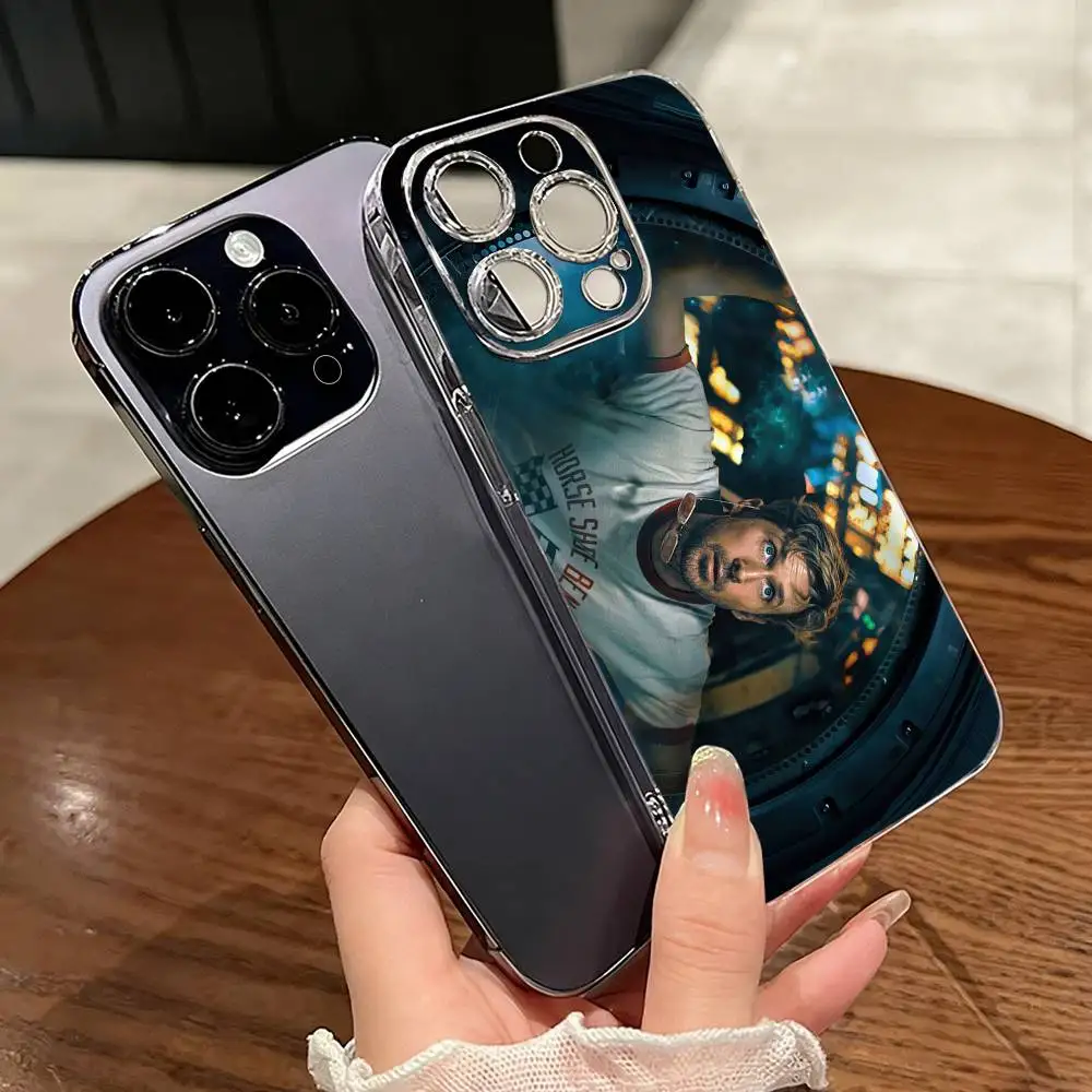 

Hot movie R-Ryland Grace Phone Case Transparent Silicone Soft For iPhone 17 16 15 14 13 12 11 Mini Pro Max Plus