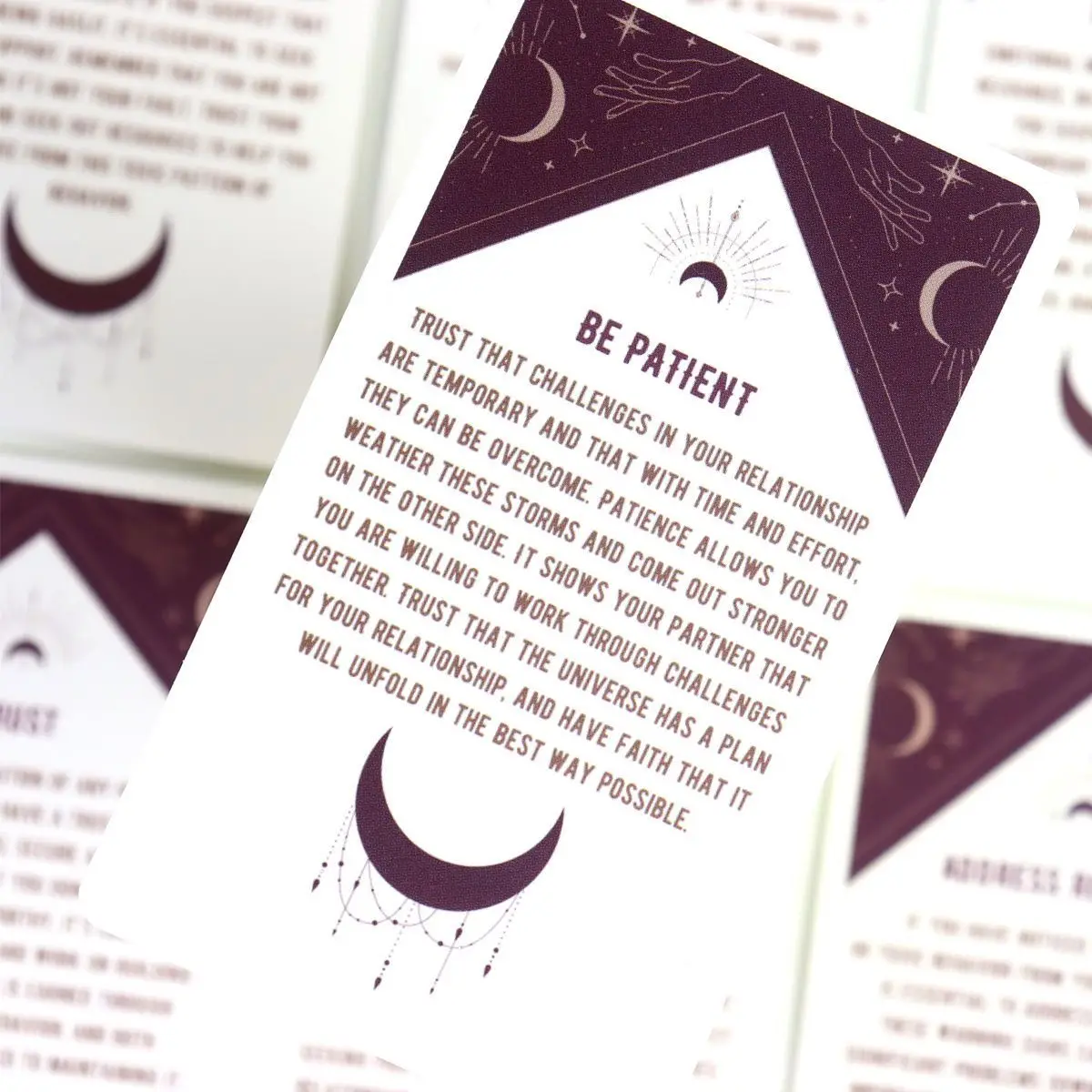 Cosmic Connections Oracle Deck Inspired By The Universe for Love & Relationship 10.3*6cm 54 Pcs Oracle Cards