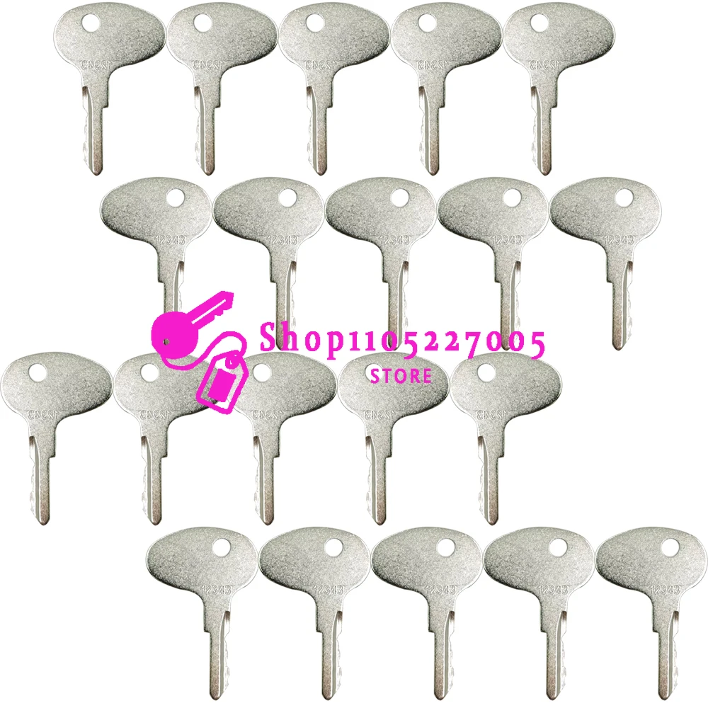 20/10/5/1 قطعة 12343 مفاتيح 123243 مفتاح إشعال 912-0514920 لرافعة شوكية أقدم M سلسلة جرار #6