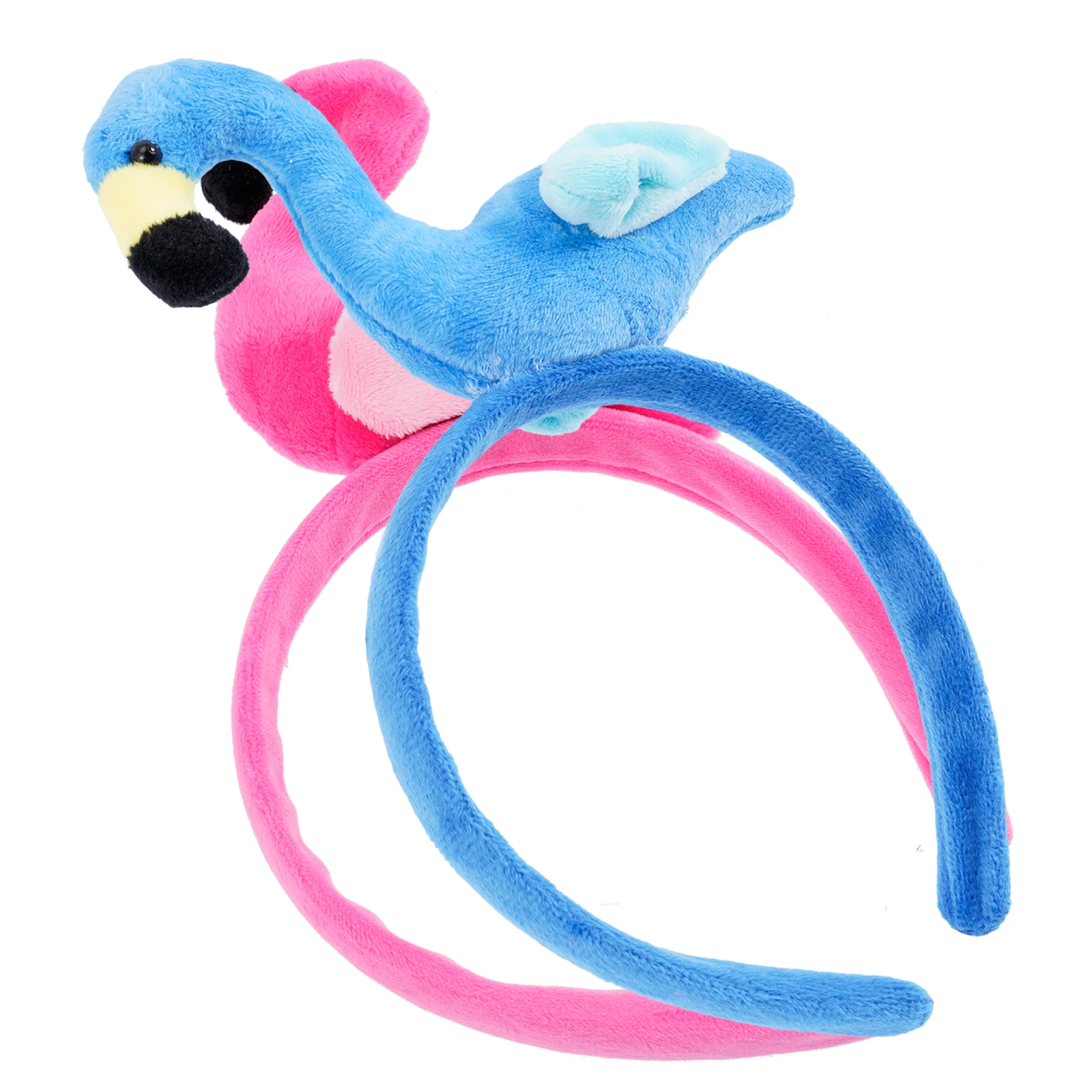 

2Pcs Flamingo Headb Cartoon Animals Shaped Hair Hoop Kids Girls Washing Face Party Accessories Durable Lovely