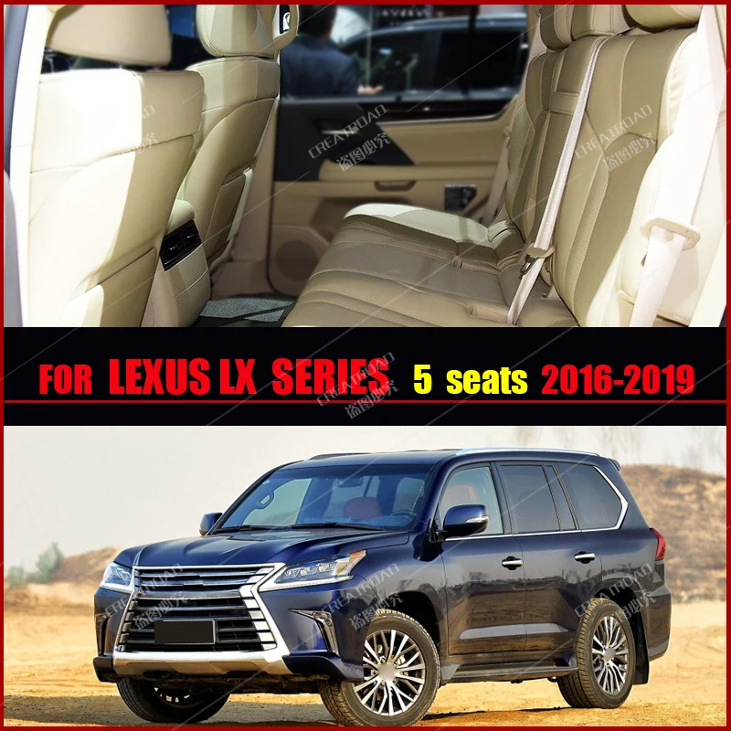 CustomCar floor mats for LEXUS LX series 570 Five seats 2016 2017 2018 2019 Custom auto foot Pads automobile carpet cover
