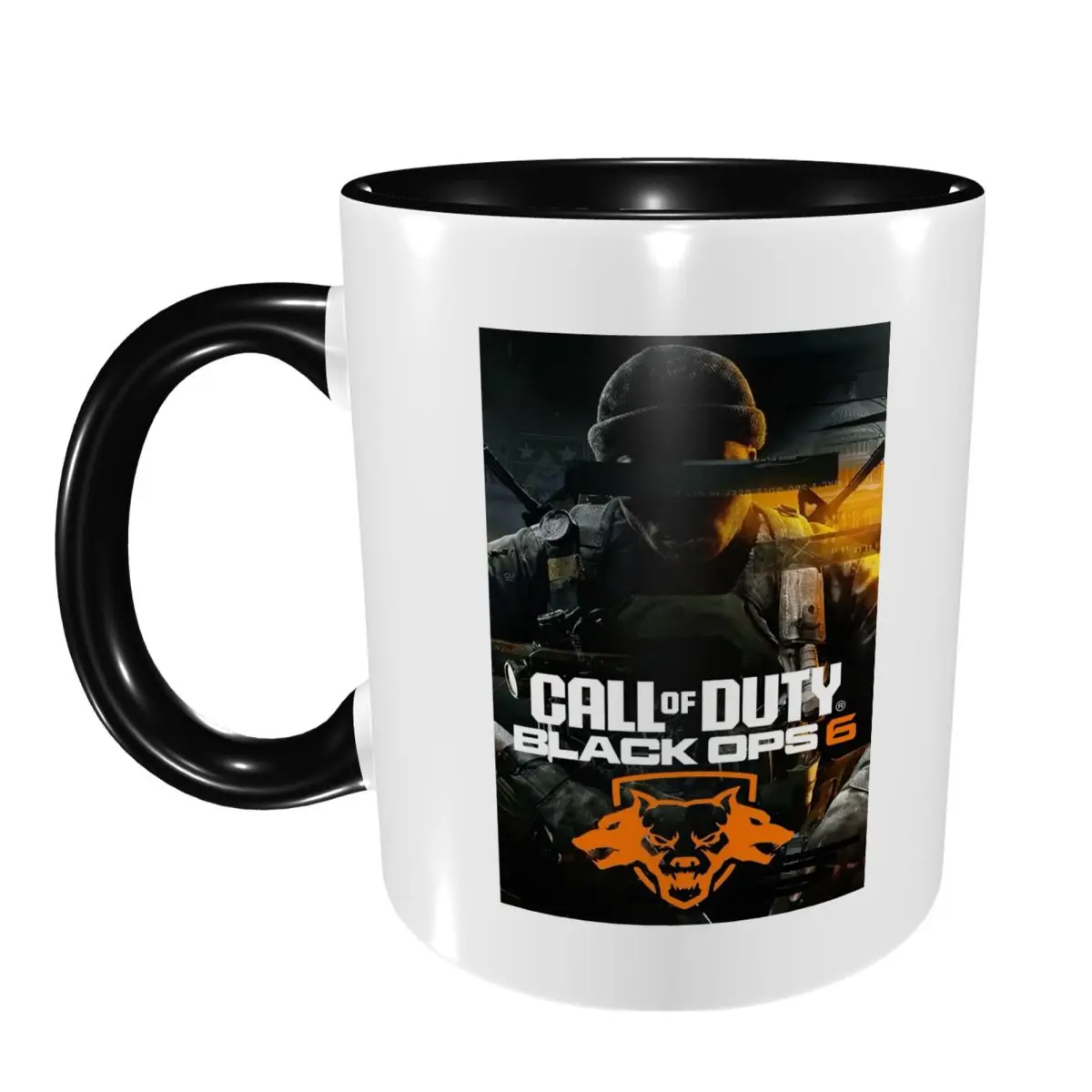 Забавная керамическая кружка Call Of Duty Warzone для компьютера, кофе, чая, молока, подарок для друзей