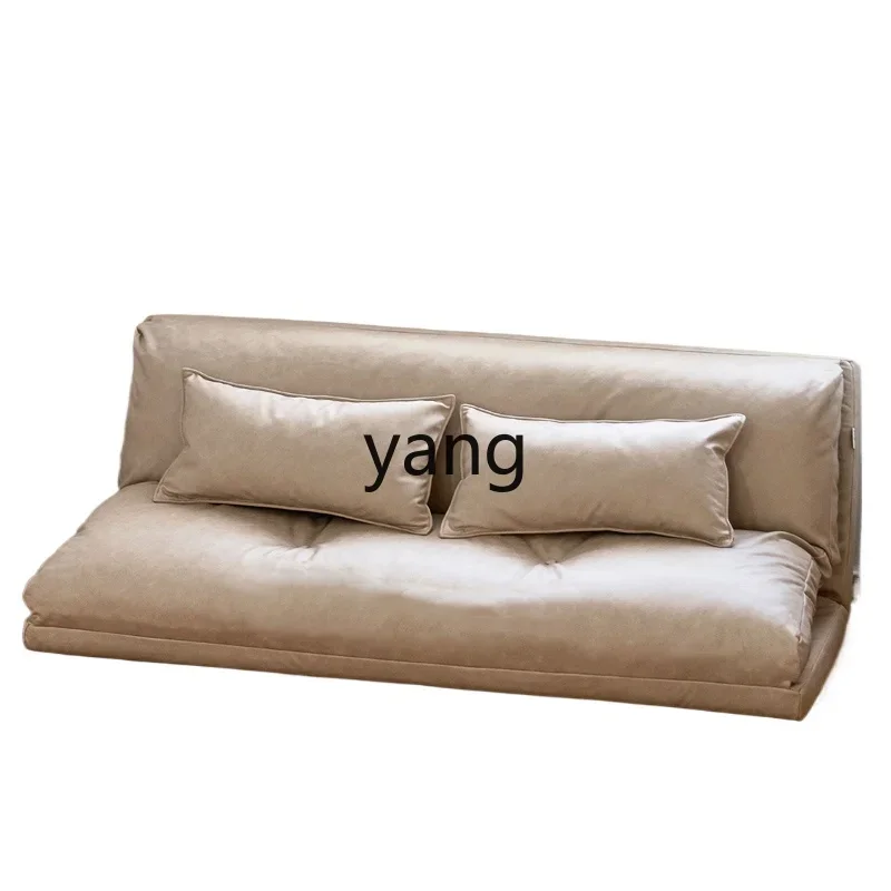 Yjq  can lie down and sleep, bedroom folding tatami dual-purpose small sofa technology cloth anti-fouling and dirt-resistant