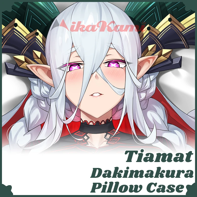 Tiamat Dakimakura Fate Grand Order FGO Game Sexy Pillow Case Hugging Cushion Cover Full Body Pillowcase Home Bedding Decor Gift