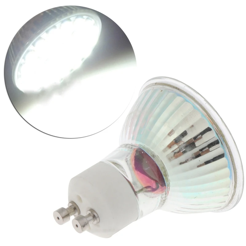 Modern Glass GU10 Lamp Bulb Efficient Lighting Solution 220V LED Lamp Light GU10 LED Blub Ceiling Light Bulb