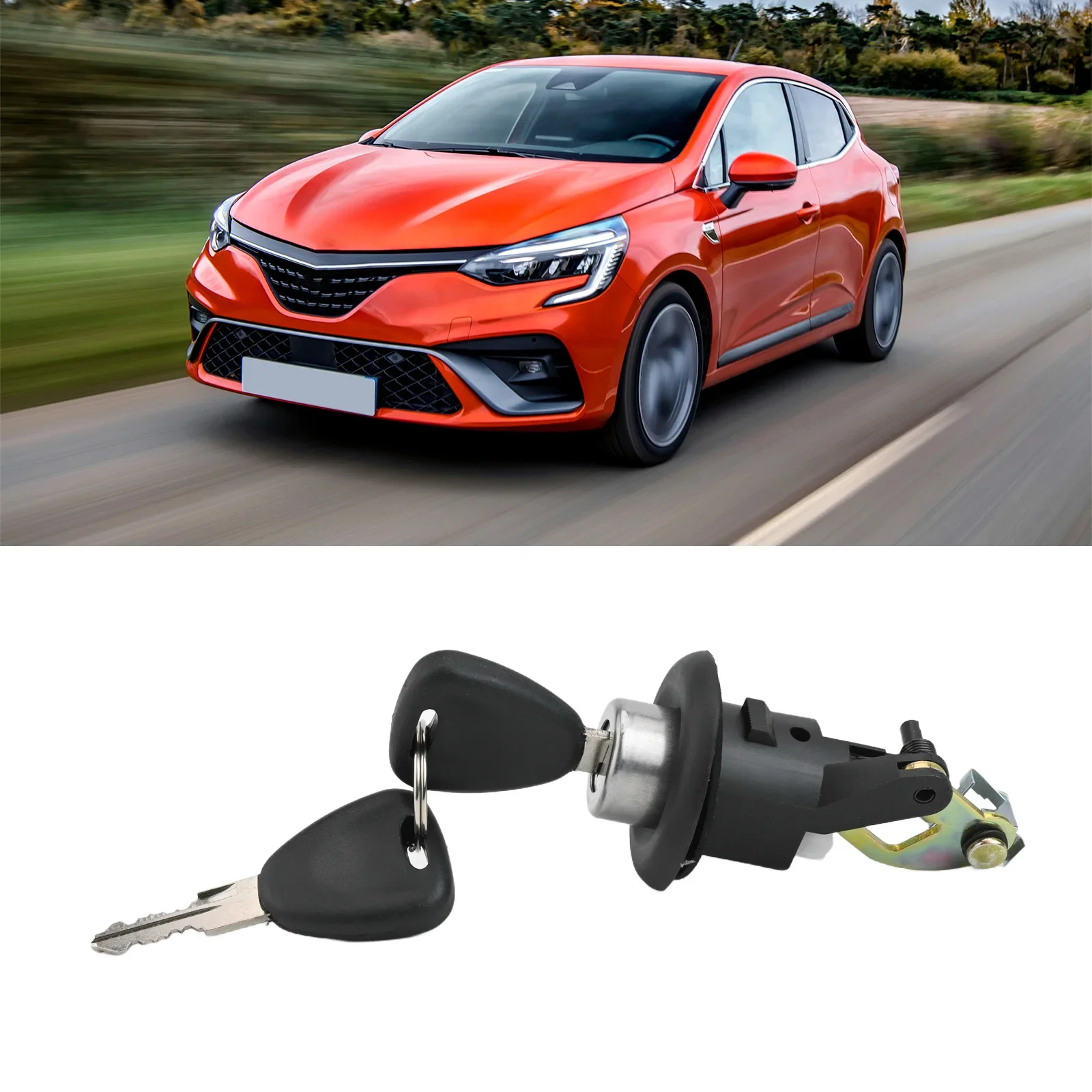 Rear Door Boot Lock 905020198R 6001550798 With 2 Key For Dacia For Logan For Sandero For Duster For Renault For Joy Accessories