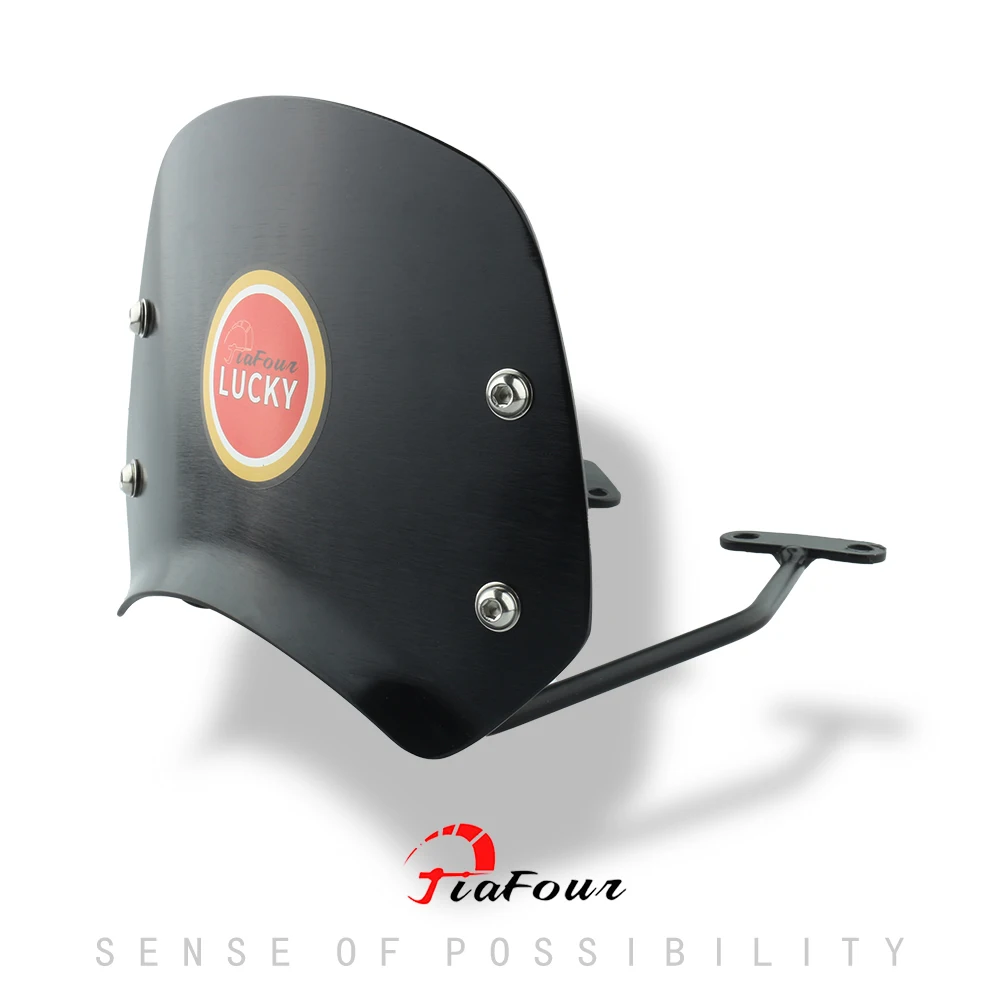 

For R nineT Scrambler RnineT Pure R nine T Option 719 R nineT Motorcycle Windshield Windscreen Visor Wind Screen Deflector Kit