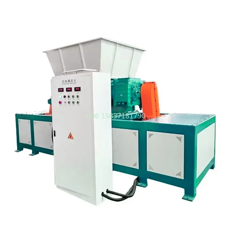 Plastic Tire Shredder Industrial Widely Application Tyre Recycling Waste Tyre Rubber Shredder Recycled Production Line Price