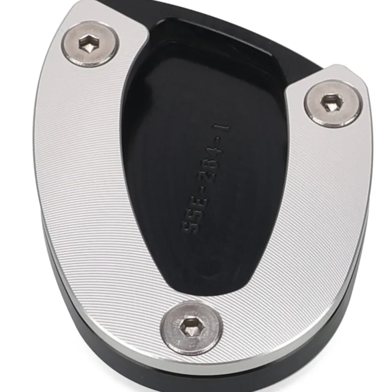 Motorcycle Aluminium Foot Side Stand Enlarge Pad Kickstand Support Extension Plate FOR Street675 STREET 765 S 2017 2018-2021