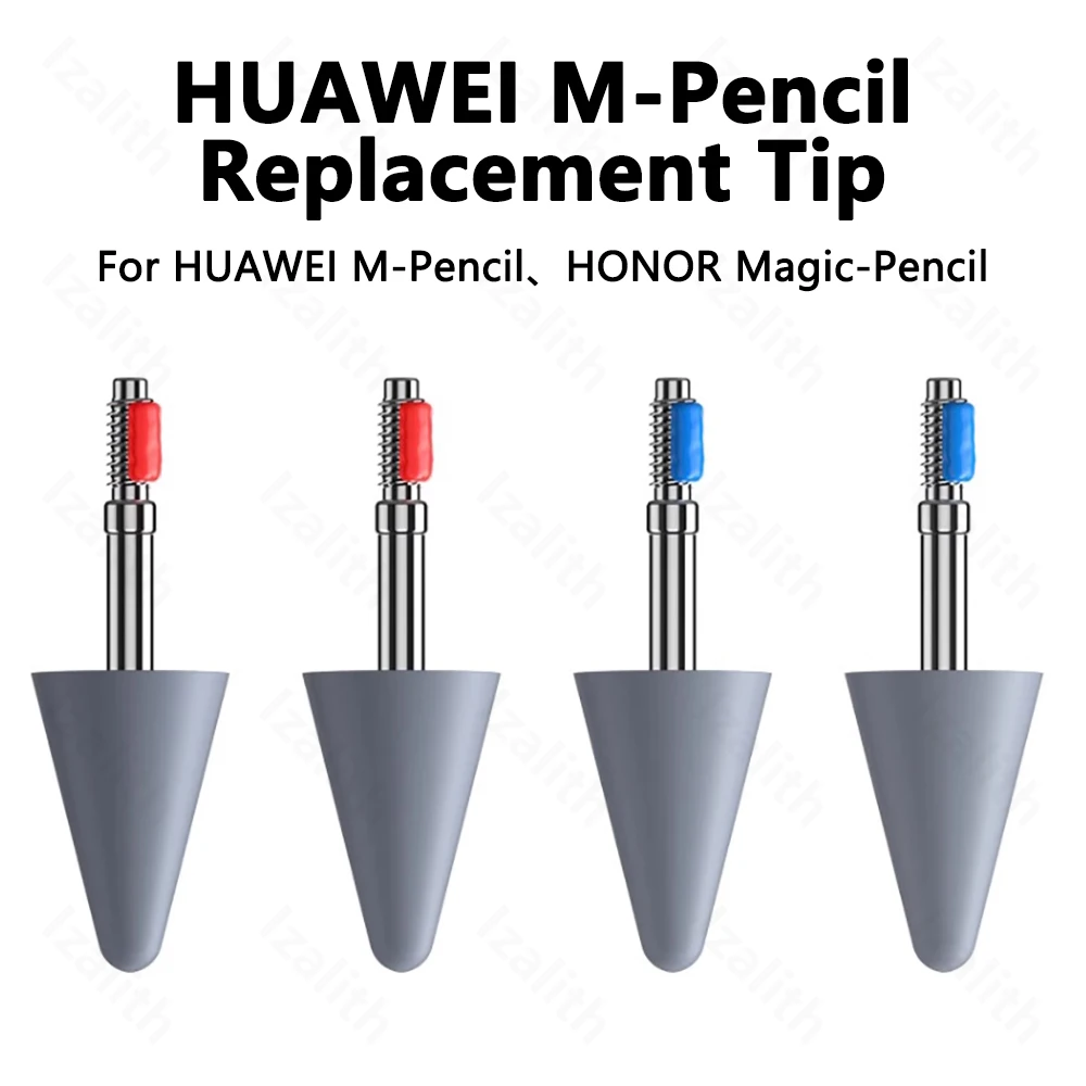 Embouts de rechange pour Huawei M-Pays l, caoutchouc haute sensibilité, pointe dure souple, Honor Magic, accessoires pour crayon, 1 pièce, 2 pièces, 4 pièces