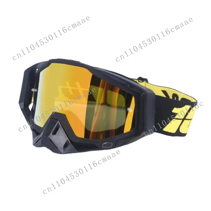 

More Durable Outdoor Motorcycle Helmet Goggles Tear Offs Film Exchangeable Custom Logo Motocross Goggles