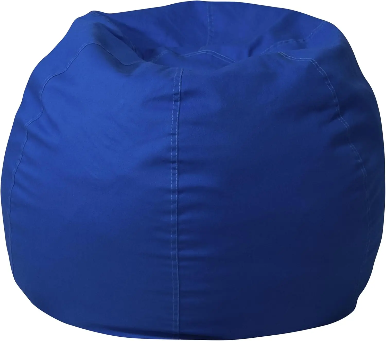 

Маленькое кресло-мешок для детей-подростков, наполненное пеной, с моющимся чехлом, королевский синий цвет