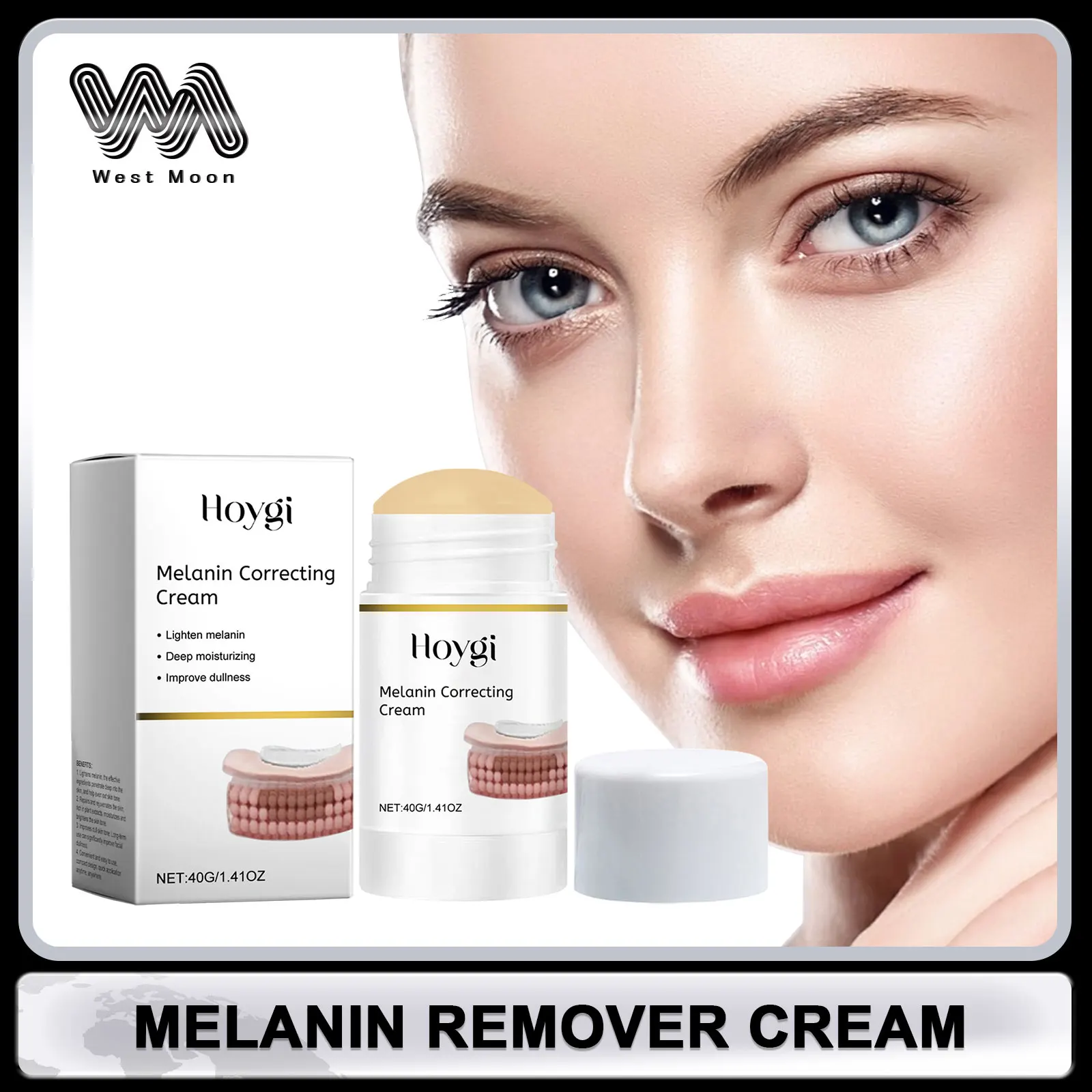 

Melanin Correcting Cream Fade Dark Spots Blemish Improve Dullness Facial Cream Brightening Moisturizer Smooth Skincare Products