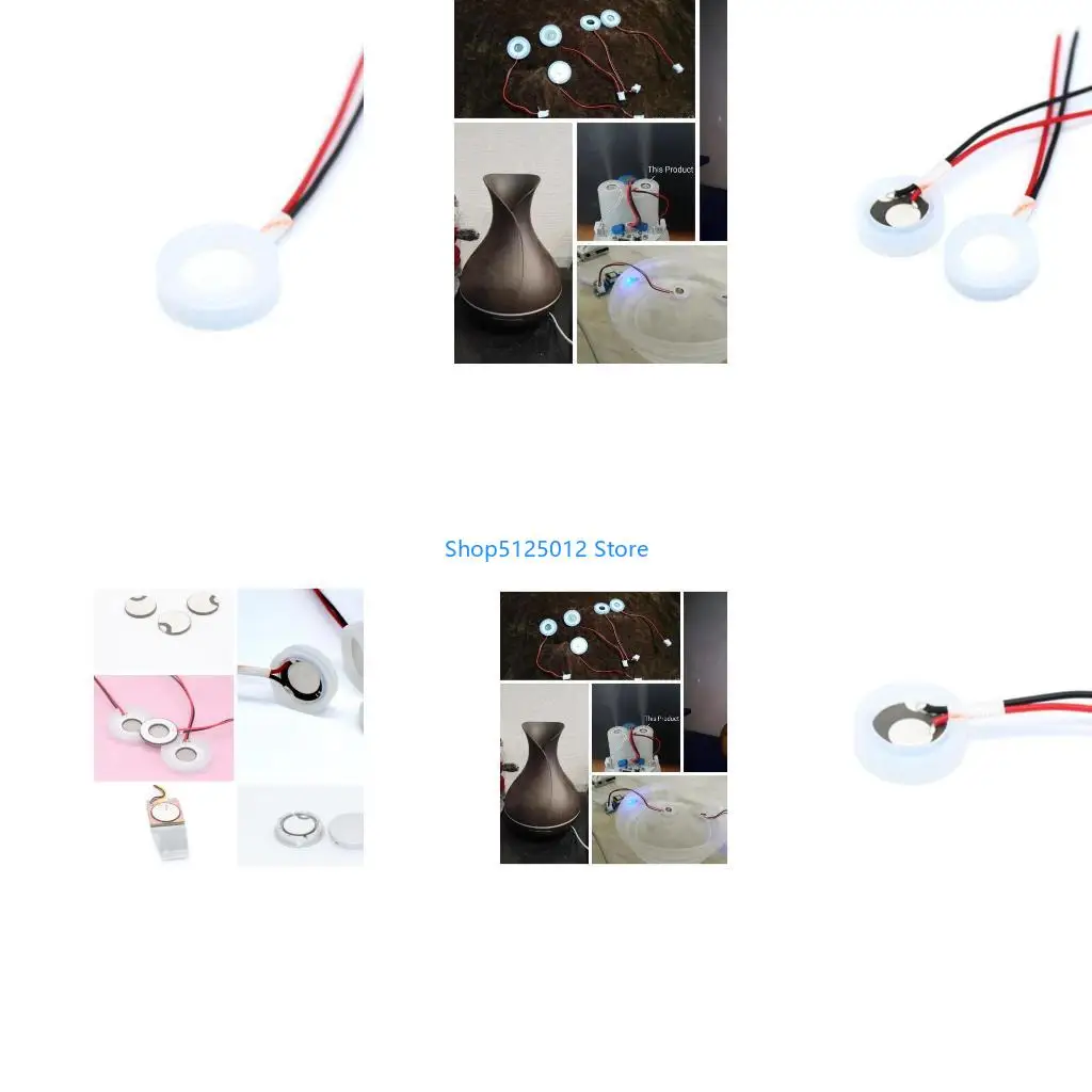 G8TC Humidifier Accessories 3mhz Ultrasonic Fogger Ceramics Discs Easy to Operate