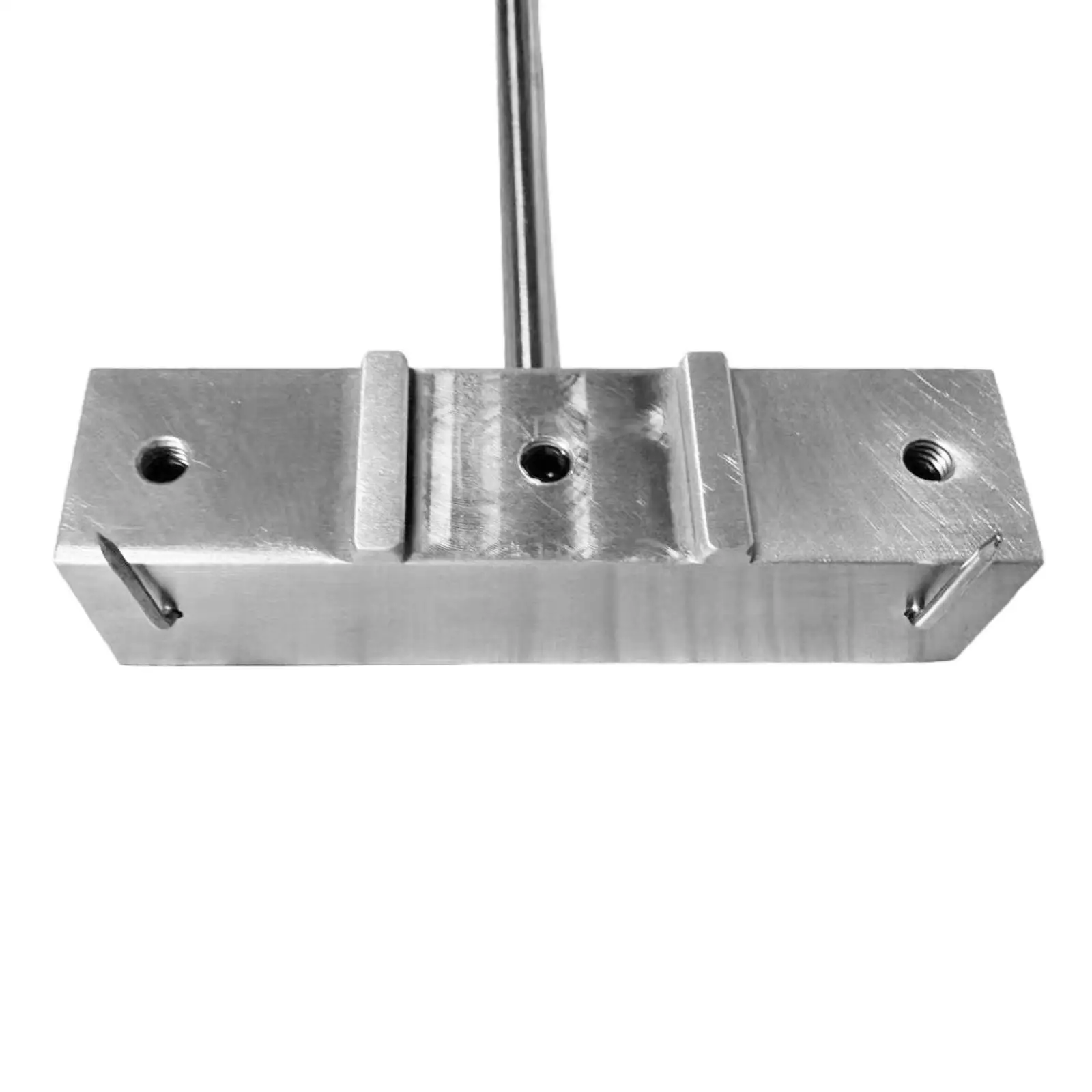 Metal Luthier Guitar Tool Bridge Installation Gauge for Accurate String Positioning and Repair Tasks