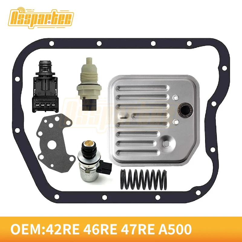 OEM 42RE 46RE 47RE A500 56028196AD Регулятор Давления Датчик соленоида комплект трансмиссии 4617210 для Dodge 7-piece set