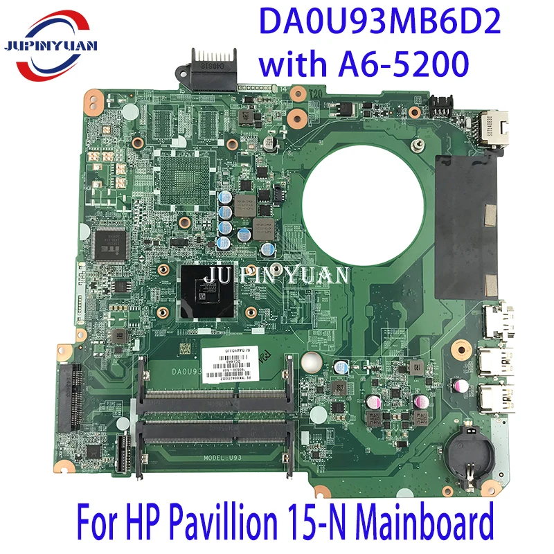 

790630-001 790630-501 Laptop Motherboard For HP Pavillion 15-N Mainboard DA0U93MB6D2 with A6-5200 100% Fully Tested